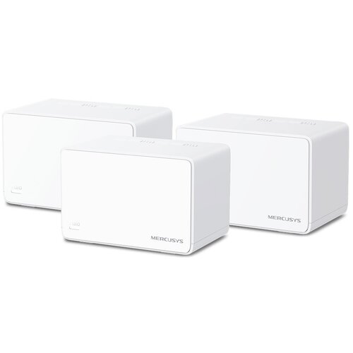 Router MERCUSYS Halo H80X 2.4 / 5 GHz (DualBand), Wi-Fi Mesh (3 szt.)