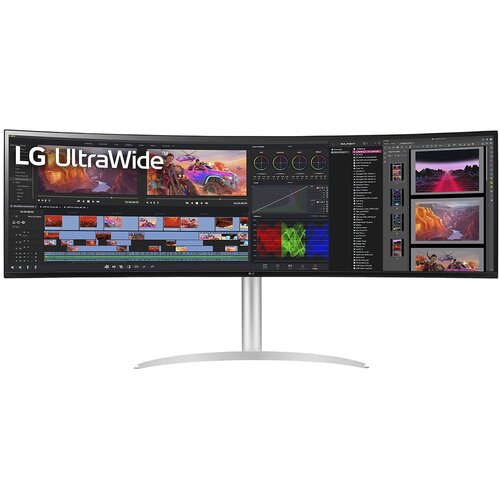 Monitor LG UltraWide 49WQ95C-W.AEU 49" 5120x1440px IPS 144Hz Curved