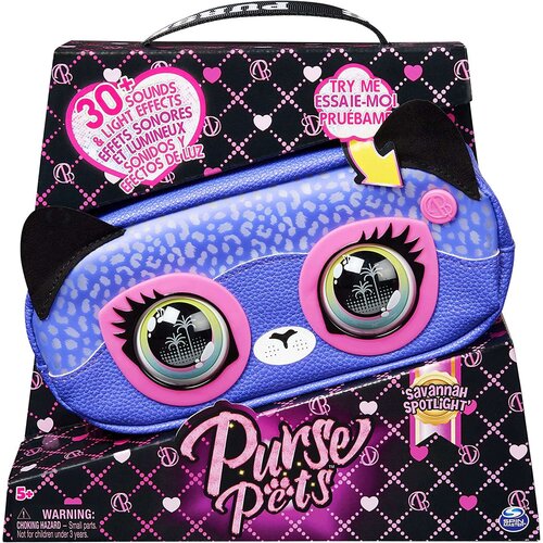 Zabawka interaktywna SPIN MASTER Purse Pets Savannah Spotlight 6066544