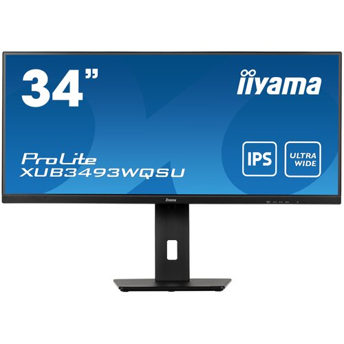 Monitor IIYAMA ProLite XUB3493WQSU-B5 34" 3440x1440px IPS 4 ms