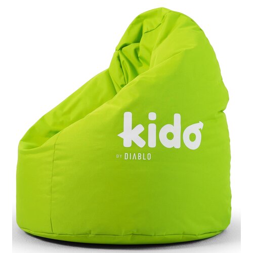 Pufa worek DIABLO CHAIRS Kido L Zielony 110 x 80 cm