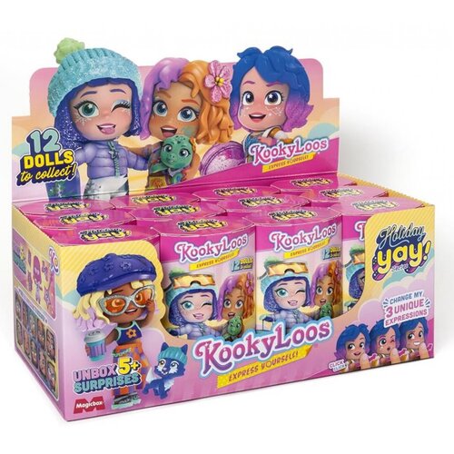 Lalka MAGIC BOX KookyLoos Holiday Yay PKL4D212IN00 (1 zestaw)