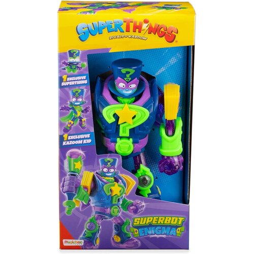 Zestaw figurek MAGIC BOX SuperThings X Rescue Force Superbot Enigma PSTSP116IN30