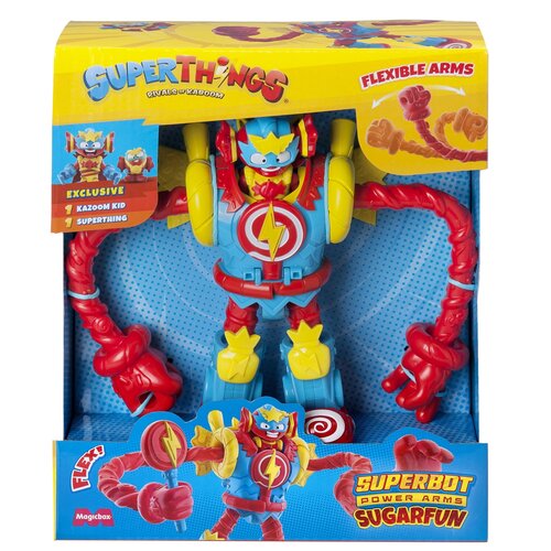 Zestaw figurek MAGIC BOX SuperThings X Rescue Force Superbot Power Arms Sugarfun PSTSP116IN70