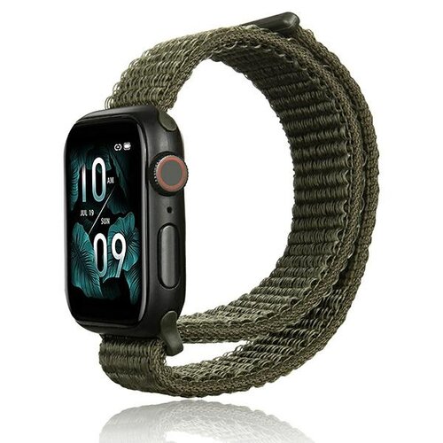 Pasek BELINE Nylon do Apple Watch 2/3/4/5/6/7/8/SE/SE 2 (38/40/41mm) Khaki