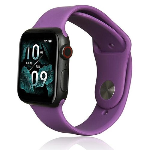 Pasek BELINE Silicone do Apple Watch 2/3/4/5/6/7/8/SE/SE 2/Ultra (42/44/45/49mm) Fioletowy