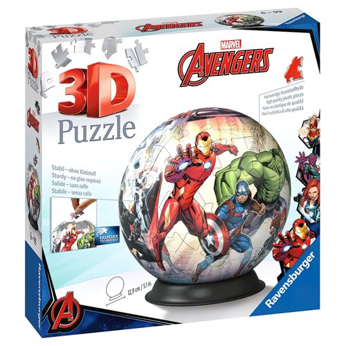 Puzzle 3D RAVENSBURGER Marvel Avengers 11496 (72 elementy)