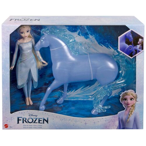 Lalka DISNEY PRINCESS Kraina Lodu Elsa i Nokk HLW58