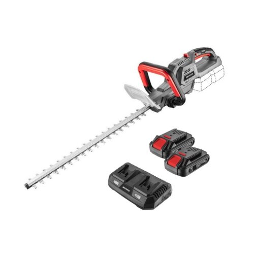 Nożyce do żywopłotu GRAPHITE Energy+ 58G042 akumulatorowe + Ładowarka GRAPHITE 58G085 + 2 x Akumulator GRAPHITE Energy+ 58G001 2.0Ah 18V