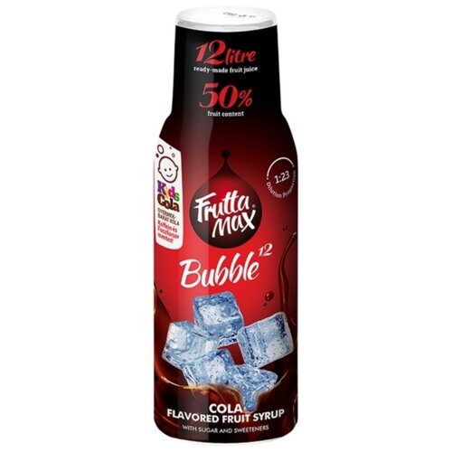 Syrop do saturatorów FRUTTAMAX Kids Cola 500 ml