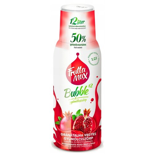 Syrop do saturatorów FRUTTAMAX Granat 500 ml
