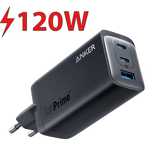 Anker 737 Charger (GaNPrime 120W) PowerIQ 4.0 雙PD 3輸出充電
