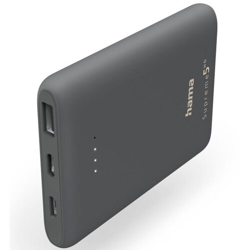 Powerbank HAMA Power Pack Supreme 5HD 5000mAh Czarny