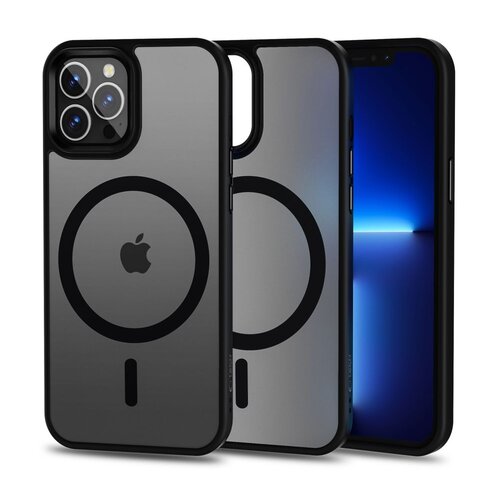 Etui TECH-PROTECT MagMat MagSafe do Apple iPhone 12 Pro Max Czarny Mat