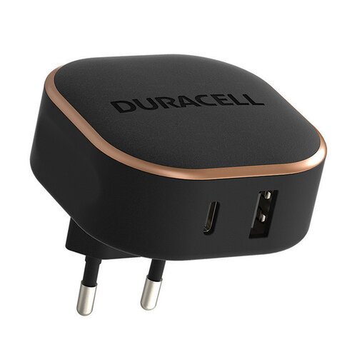 Ładowarka sieciowa DURACELL DRACUSB20-EU 30W Czarny