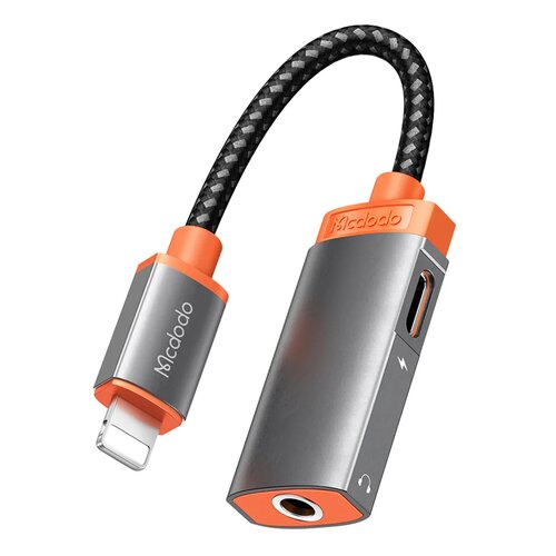 Adapter Lightning - Jack 3.5 mm MCDODO CA06719 Czarny