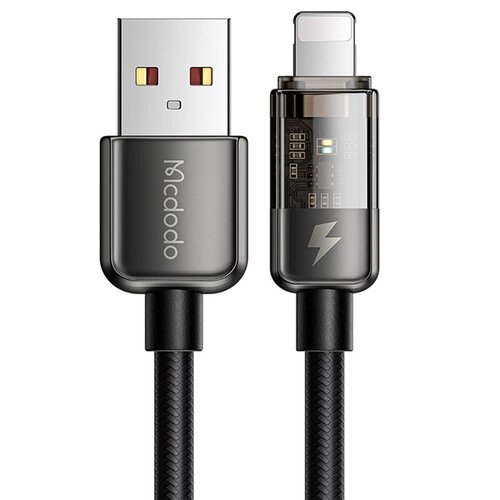 Kabel USB - Lightning MCDODO CA-3141 12W 1.8 m Czarny