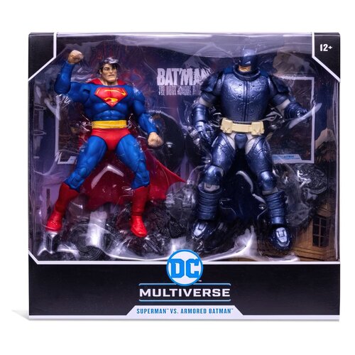 Zestaw figurek MCFARLANE DC Multiverse Superman VS. Armored Batman