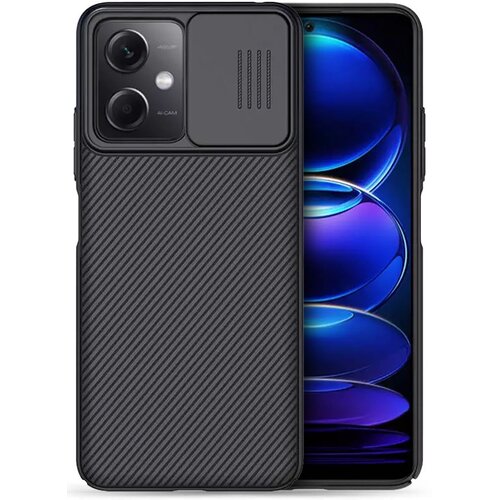 Etui NILLKIN CamShield do Xiaomi Redmi Note 12 5G/Poco X5 5G Czarny