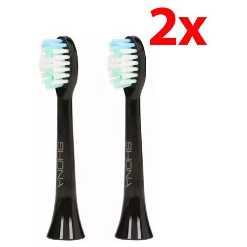 Oryginalna końcówka szczoteczki SHONA Sonic SH071901 (2 szt.) (Delikatna dla dziąseł)