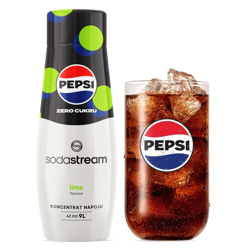 Syrop SODASTREAM Pepsi Zero Cukru Limonka 440 ml