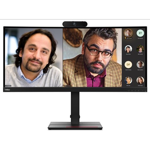 Monitor LENOVO ThinkVision P34w-20 34.14" 3440x1440px IPS Curved + Kamerka ThinkVision MC50