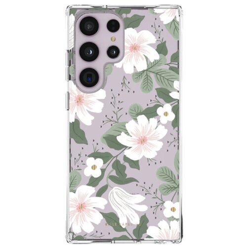 Etui RIFLE PAPER CO. Clear do Samsung Galaxy S23 Ultra Biały