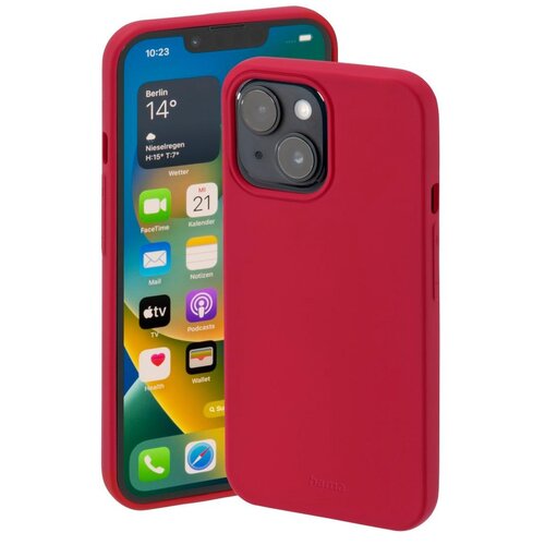 Etui HAMA Finest Feel do Apple iPhone 14 Plus Czerwony