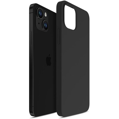 Etui 3MK Silicone Case do Apple iPhone 14 Czarny