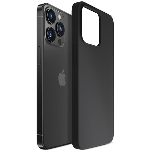 Etui 3MK Silicone Case do Apple iPhone 14 Pro Max Czarny
