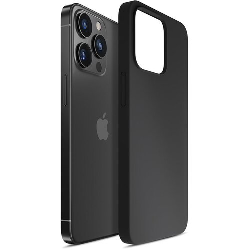 Etui 3MK Silicone Case do Apple iPhone 14 Pro Czarny