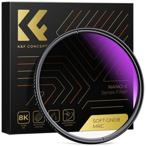 Filtr K&F CONCEPT KF01.1080 ND8-ND128 82mm