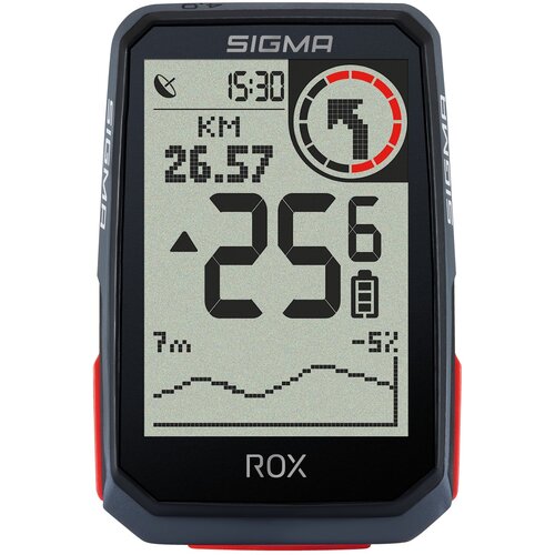 Licznik rowerowy SIGMA Rox 4.0 Czarny Podświetlany
