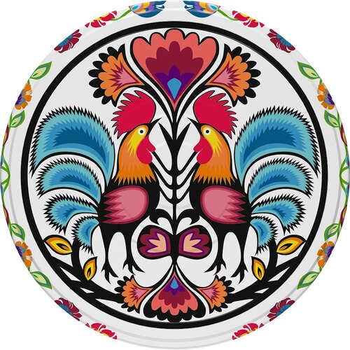 Zakrętka BROWIN 136951 Folklorystyczny 8.2 cm (10 sztuk)