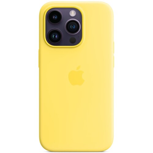 Etui APPLE Silicone Case MagSafe do iPhone 14 Pro Słoneczny
