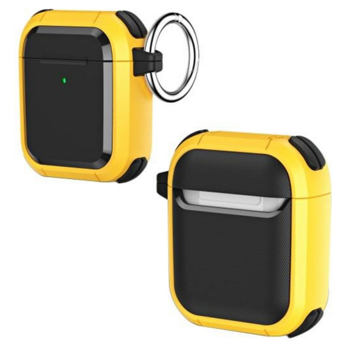 Etui na słuchawki BELINE Solid do Apple AirPods 1/2 Żółty