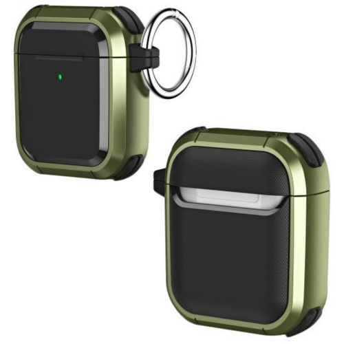 Etui na słuchawki BELINE Solid do Apple AirPods 1/2 Zielony