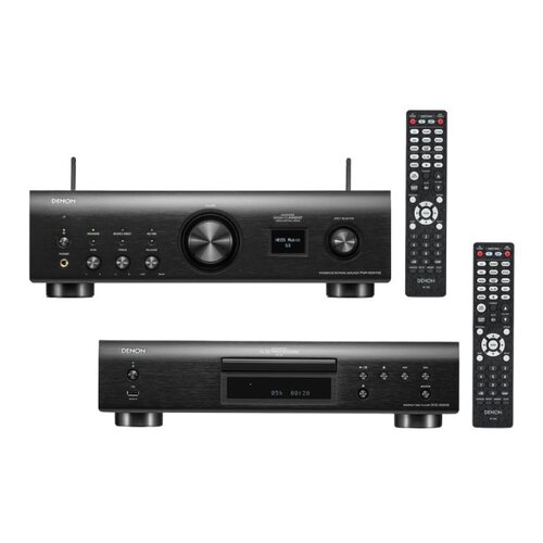 ZESTAW STEREO DENON PMA-900HNE (CZARNY) + ODTWARZACZ CD DENON DCD-900 (CZARNY)