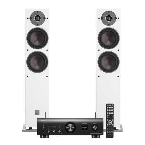 ZESTAW STEREO DENON PMA-900HNE (CZARNY) + KOLUMNY GŁOŚNIKOWE DALI OBERON 5 (BIAŁE)