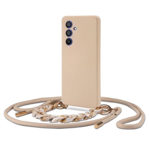 Etui TECH-PROTECT Icon Chain do Samsung Galaxy A54 5G Beżowy