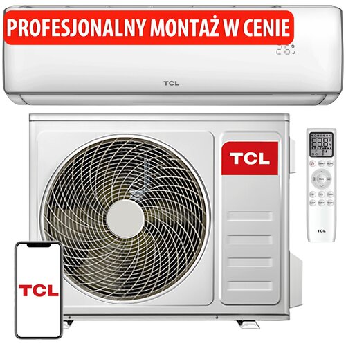 Klimatyzator Split, Pompa ciepła powietrze - powietrze TCL Elite TAC-18CHSD XA71I z usługą montażu