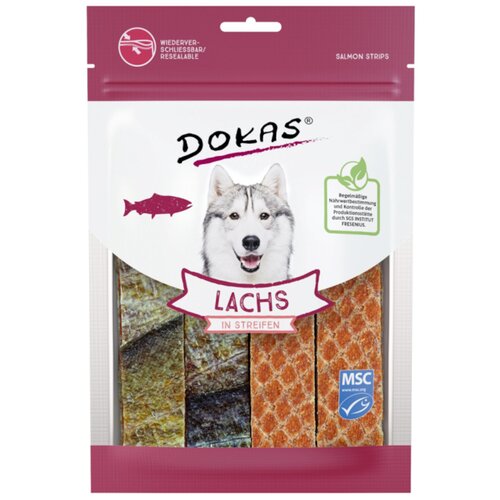 Przysmak dla psa DOKAS Lachs Łosoś 100 g