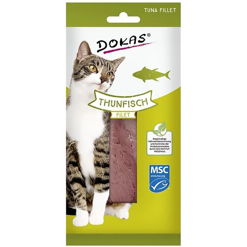 Przysmak dla kota DOKAS Filet z Tuńczyka 22 g