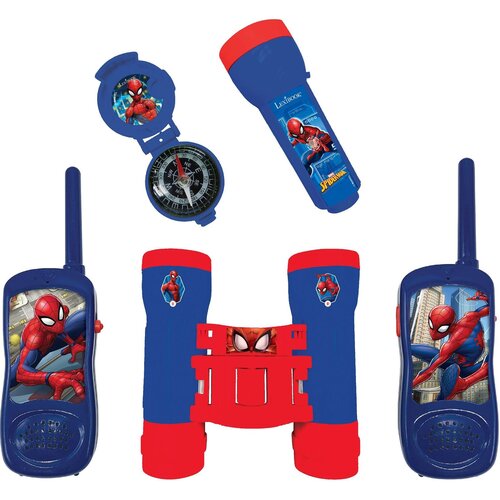Zabawka krótkofalówka LEXIBOOK Spider Man RPTW12SP + akcesoria