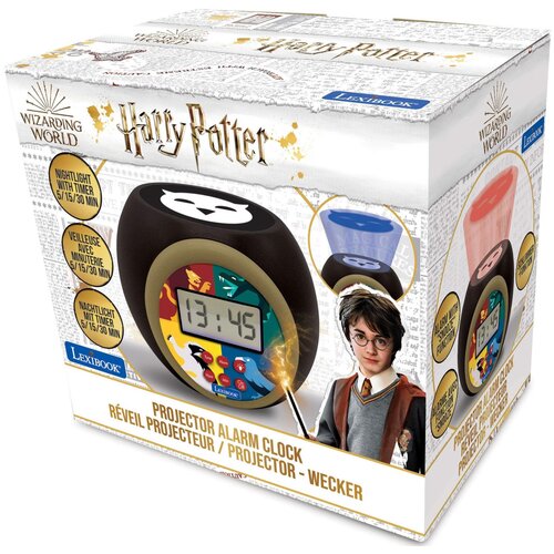 Zabawka budzik z projektorem LEXIBOOK Harry Potter RL977HP