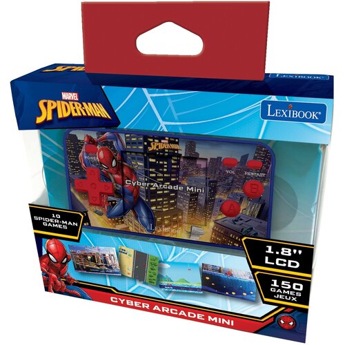 Zabawka konsola przenośna LEXIBOOK Spider Man Cyber Arcade Pocket JL1895SP