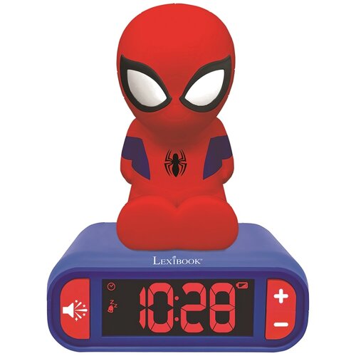 Budzik z lampką nocną LEXIBOOK Spider Man RL800SP