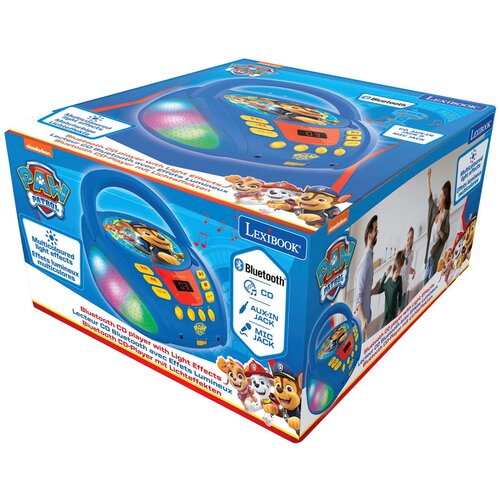 Zabawka radioodtwarzacz LEXIBOOK Psi Patrol RCD109PA