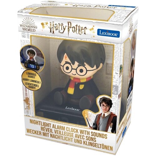 Zabawka budzik z lampką nocną LEXIBOOK Harry Potter RL800HP