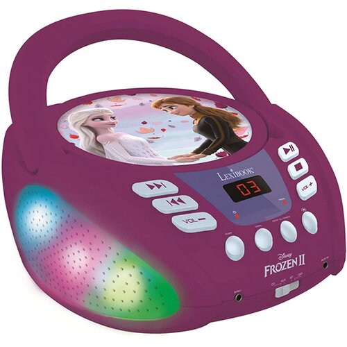 Radioodtwarzacz LEXIBOOK Disney Frozen 2 RCD109FZ Bluetooth Fioletowy